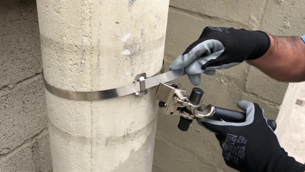 Fita De Aço Para Poste??